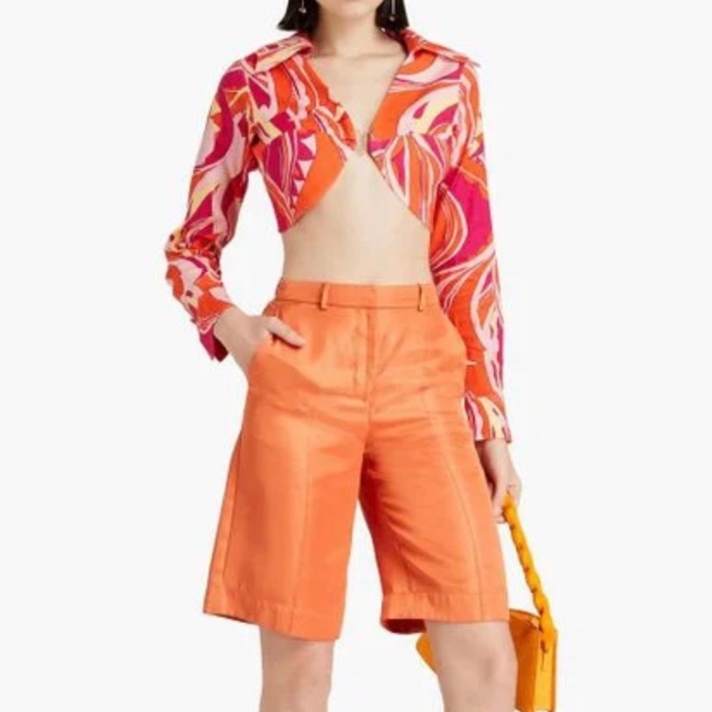Cult Gaia Linen blouse size 4